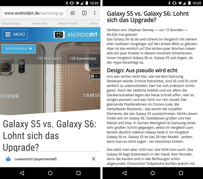 Schneller Android Browser
