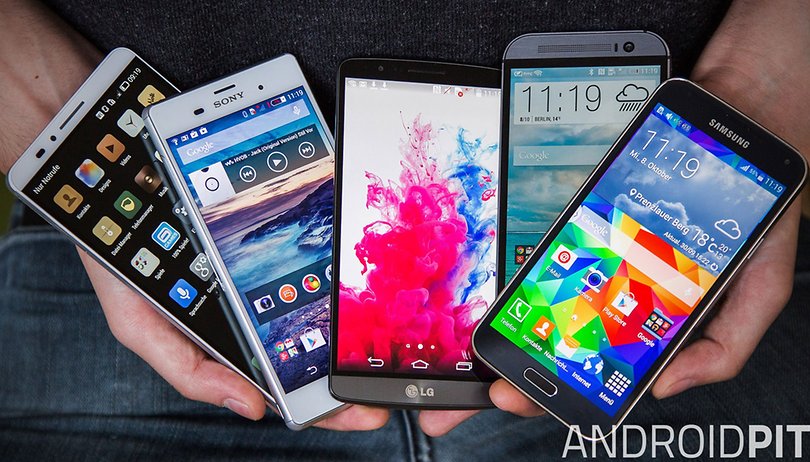 Diese Smartphones nutzt die AndroidPIT-Redaktion