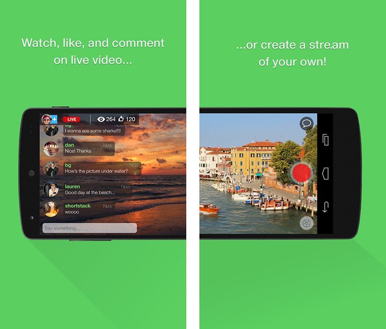 stream android screenshot