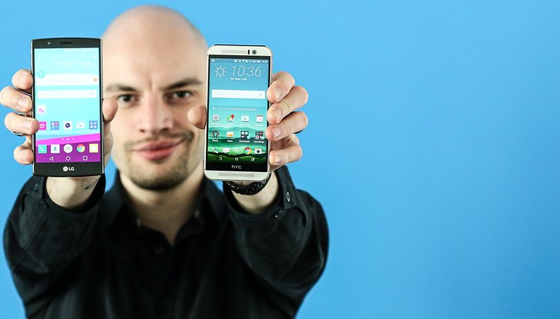 LG G4 vs. HTC One M9: Plastik gegen Alu