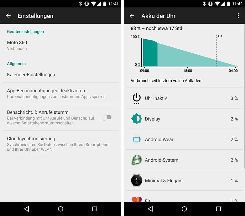 moto 360 akku