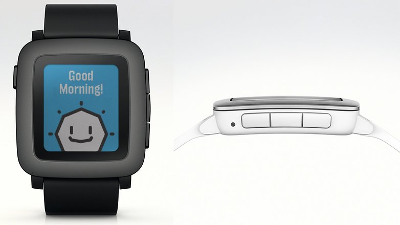 pebble time front side