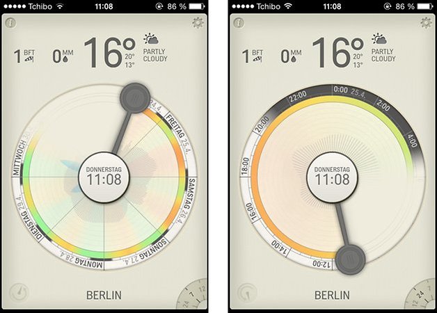 partly cloudy screenshot