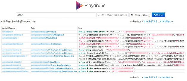 playdrone amazon web service tokens