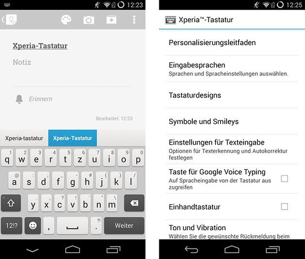 xperia tastatur galaxy nexus cyanogenmod 11