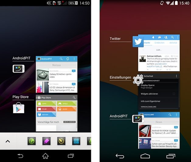 xperia ui nexus 5 stock recent apps