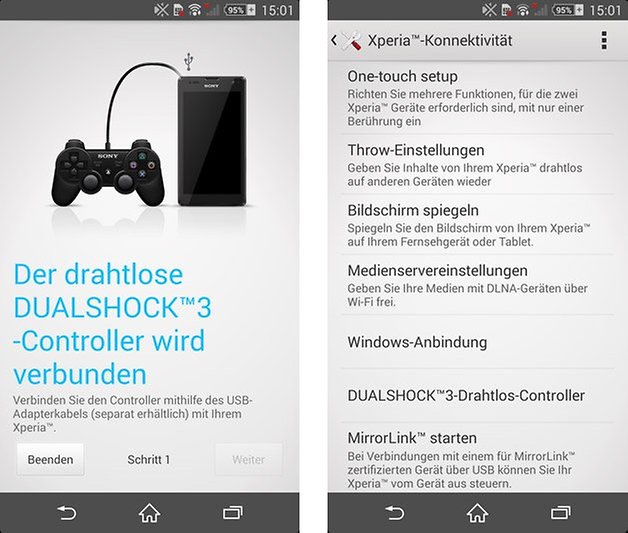 xperia ui zusatzfunktionen