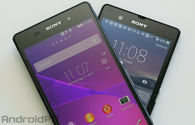 xperia z2 xperia z vergleich