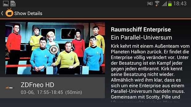 zattoo tv star trek enterprise