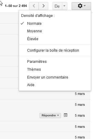 Gmail etape1