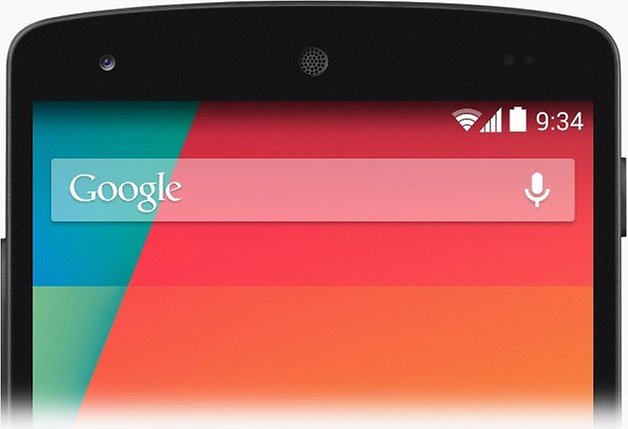 android kitkat translucent status bar