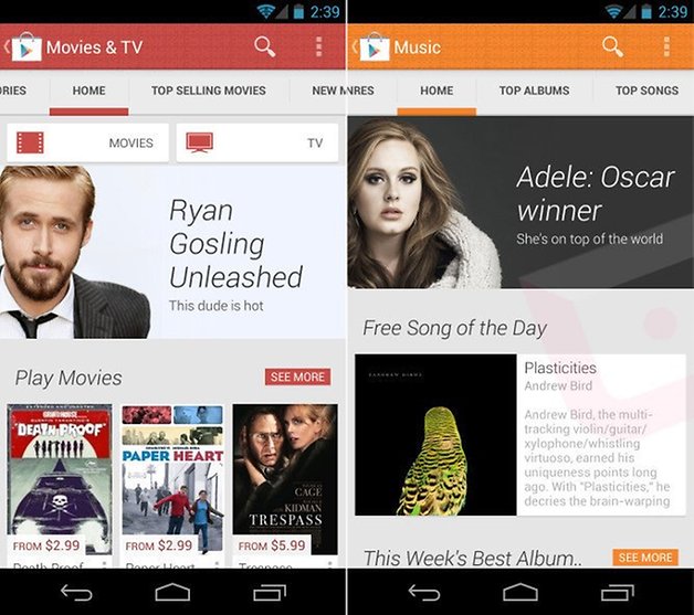 google play store 4 3