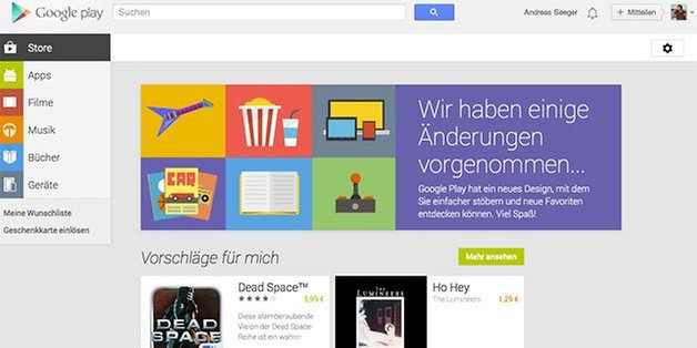 google play store design