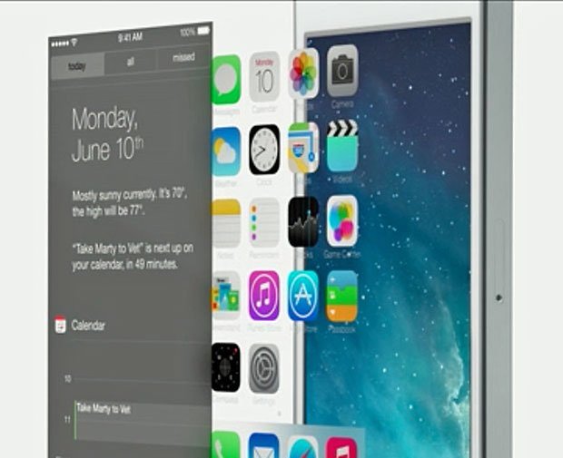 ios 7 wwdc homescreen