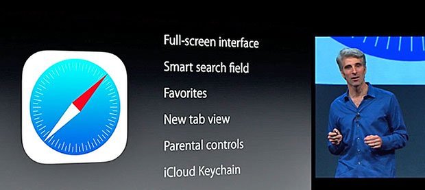 ios 7 wwdc safari