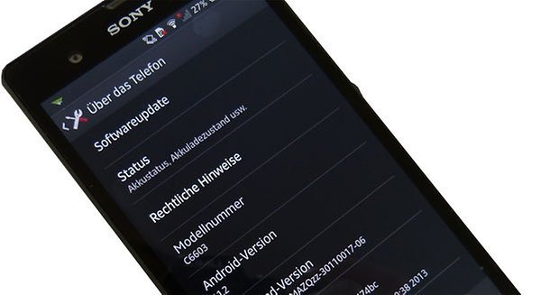 sony xperia z update