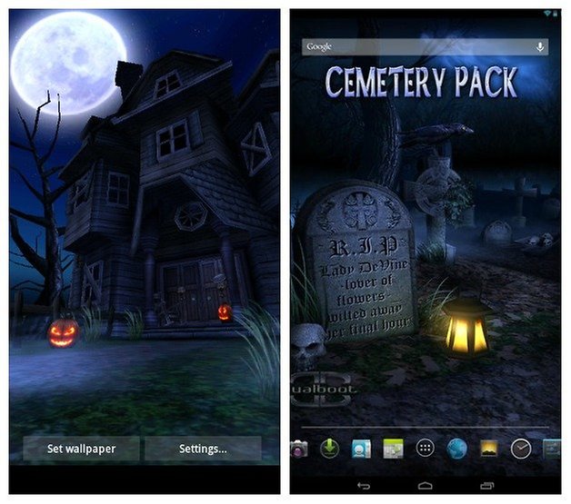 AndroidPIT Halloween Live Wallpaper