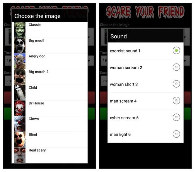 AndroidPIT Scare Your Friends