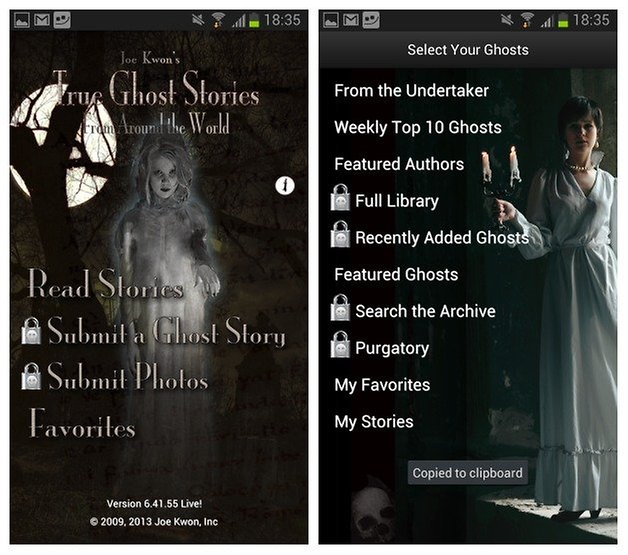 AndroidPIT True Ghost Stories