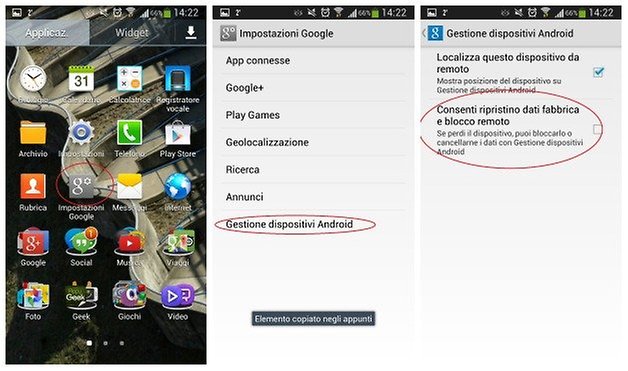 blocco android
