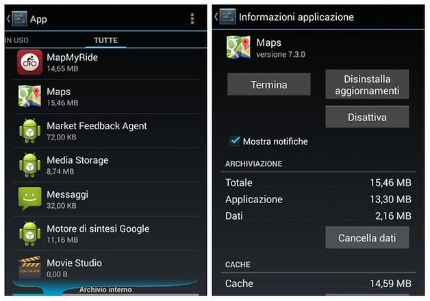 disinstalla aggiornamenti