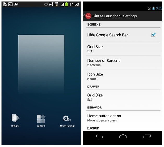 kitkat launcher