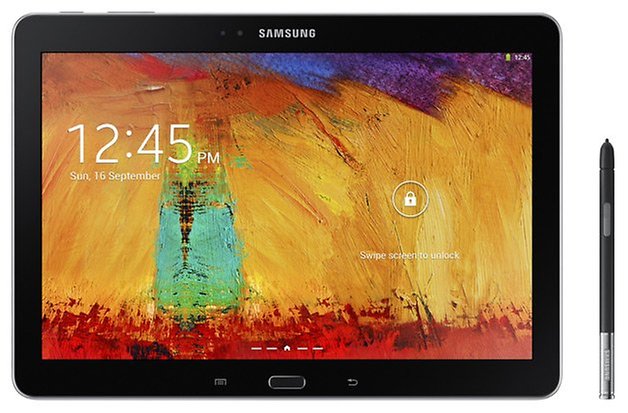 samsung galaxy note 10 1 2014 black pen front