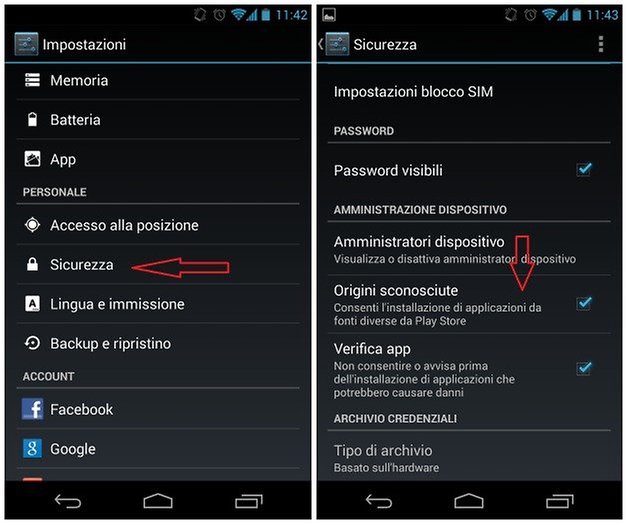 sicurezza android emojis