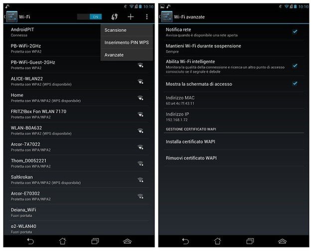 wifi avanzate