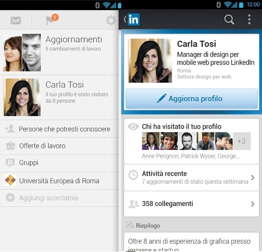 scaricare video da linkedin android