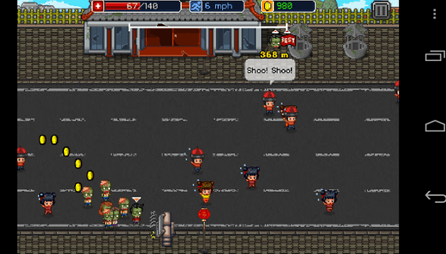 Infectonator Hot Chase, altri zombie Android