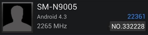 note 3 antutu