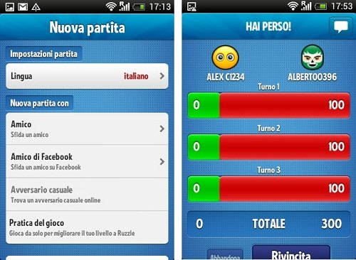 RUZZLE PER SMARTPHONE SCARICARE
