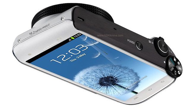 Un appareil photo Android en plus du Galaxy Player 5.8 par Samsung