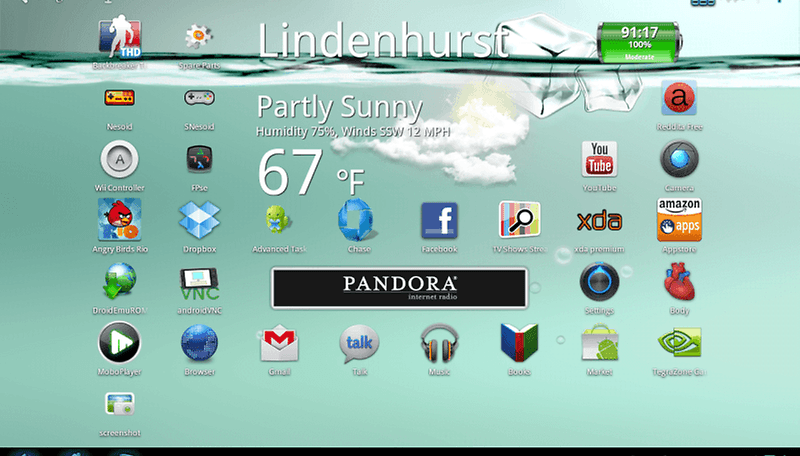 Asus Eee Pad Transformer Live Wallpaper & mehr (für Android 3.0) zum herunterladen