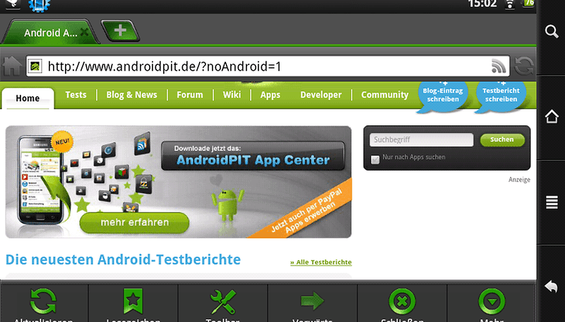 Archos 70 Internet Tablet – (Video) Review Part 02