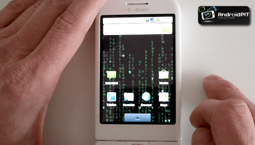 Custom Live-Wallpaper auf dem G1 – Video