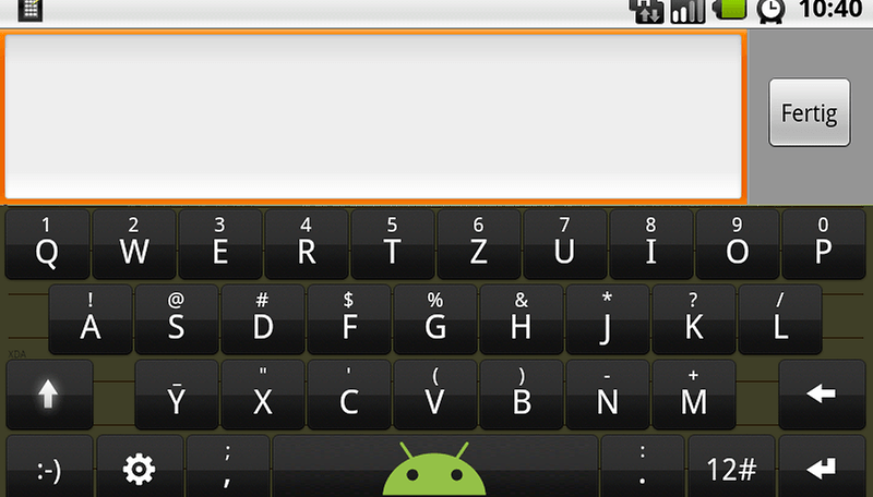HTC "On Screen Keyboard" - "Tuning" & "Special Features"