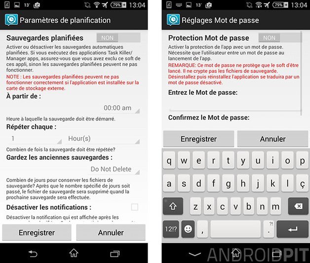 comment sauvegarder sms android planifie
