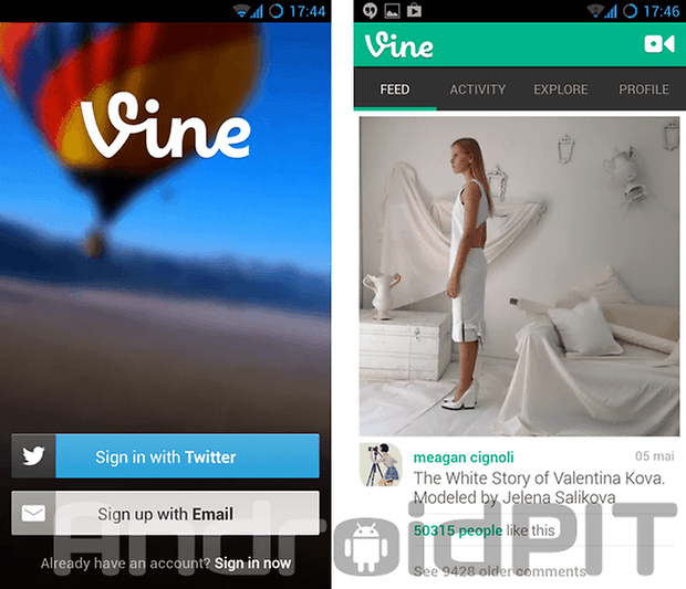 vine android