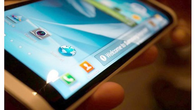 Samsung Galaxy note 4 curved display