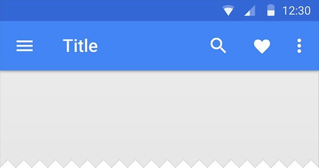 android l features review status bar