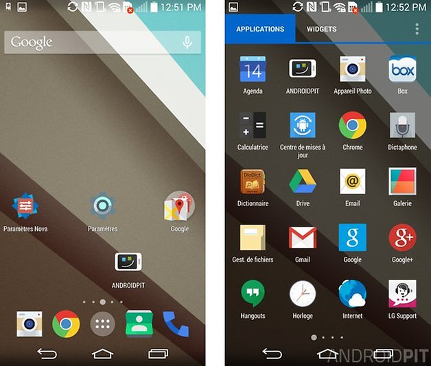 android l lolippop smartphone look 2
