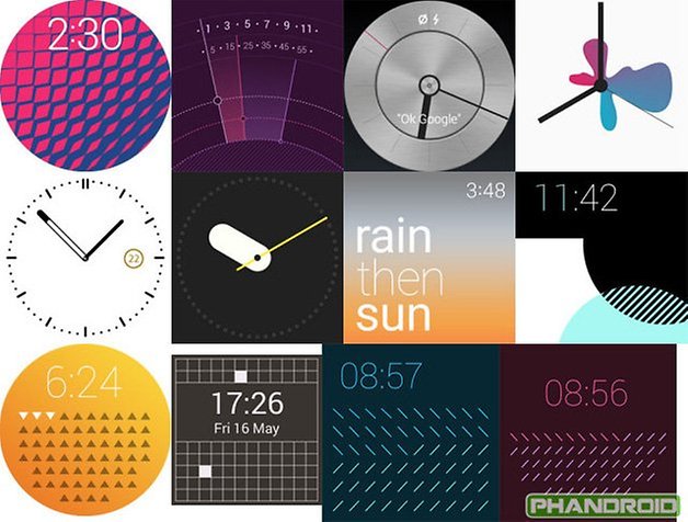 android wear 5 0 lollipop faces