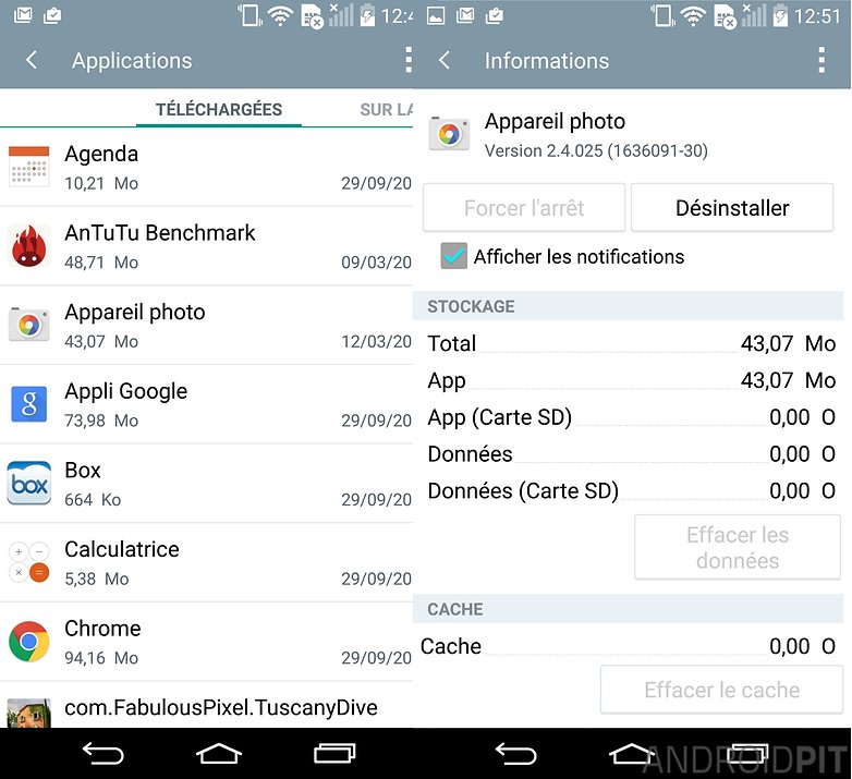 booster lg g3 cache applications