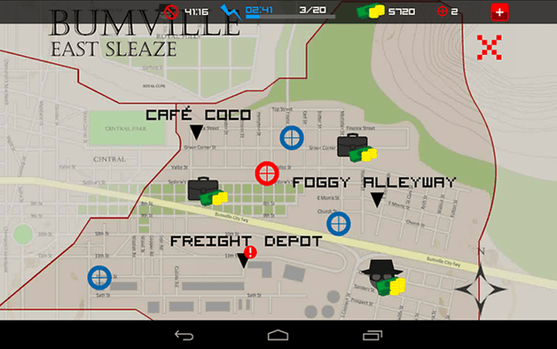 clear vision 3 android jeu test carte