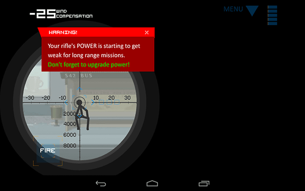 clear vision 3 android jeu test scope