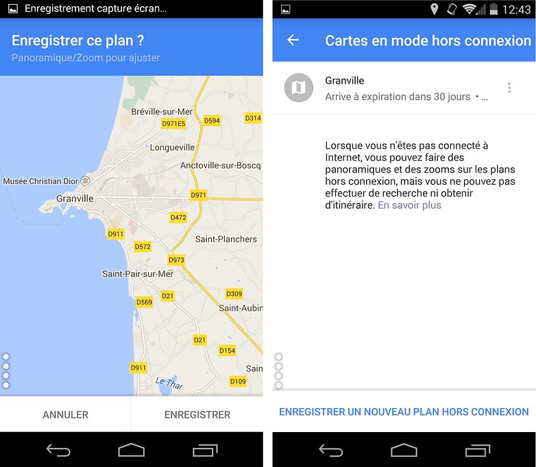 comment utiliser les google apps hors connexion maps