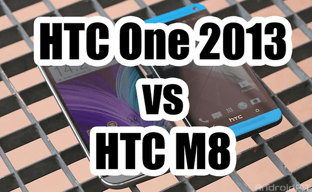comparatif htc one htc m8