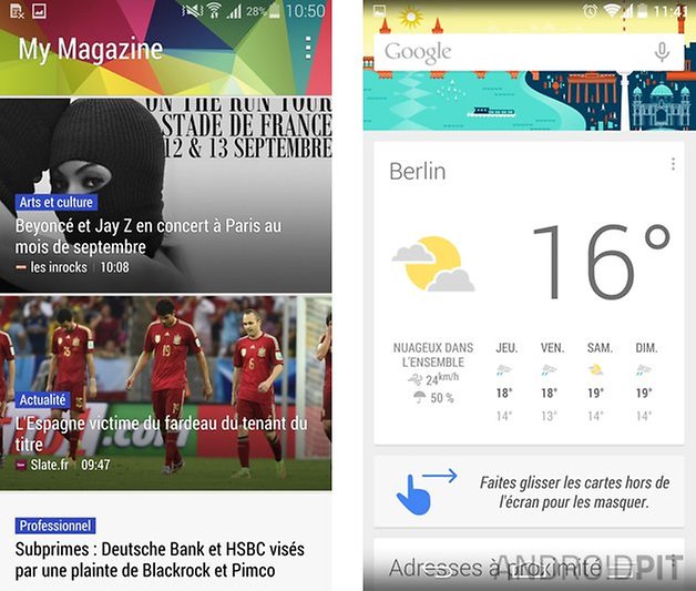 comparatif touchwiz android pur 3